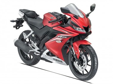 Shop 2018-2024 Yamaha YZF R15 Motorcycle Fairings - Matte Red Black
