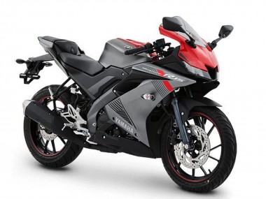 Shop 2018-2024 Yamaha YZF R15 Motorcycle Fairings - Matte Grey Red