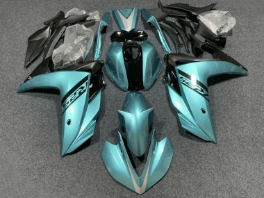 Shop 2015-2018 Yamaha YZF R3/R25 Motorcycle Fairings - Light Blue Black