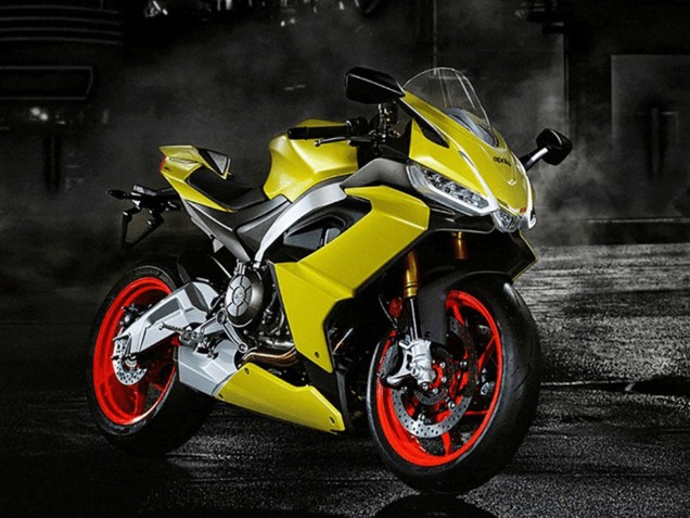 2020-2024 Aprilia RS660 Motorcycle Fairings - Matte Gold