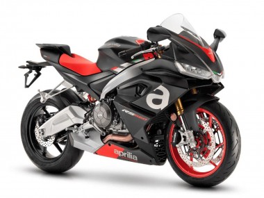 Shop 2020-2024 Aprilia RS660 Motorcycle Fairings - Matte Black Silver Red