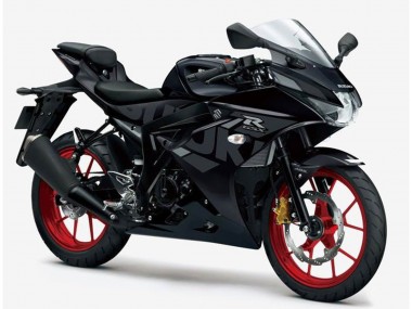 Shop 2017-2025 Suzuki GSXR125 Motorcycle Fairings - Black