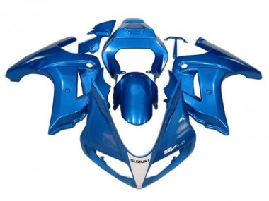 Shop 2003-2013 Suzuki SV650 Motorcycle Fairings - Blue White
