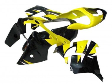 Shop 2000-2001 Kawasaki ZX9R Motorcycle Fairings - Yellow Black