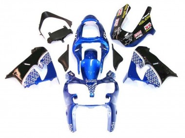 Shop 2002-2003 Kawasaki ZX9R Motorcycle Fairing - Blue White Black