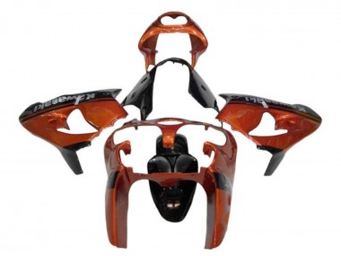 Shop 2002-2003 Kawasaki ZX9R Motorcycle Fairings - Orange Black