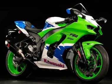 Shop 2021-2025 Kawasaki ZX10R Motorcycle Fairings - Green White Blue Red