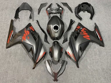 Shop 2013-2024 Kawasaki EX300 Motorcycle Fairings - Matte Black Red