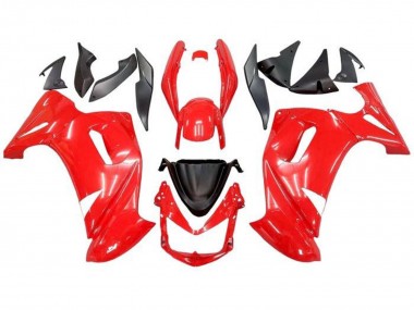 Shop 2006-2008 Kawasaki Ninja 650 EX650 Motorcycle Fairings - Red Black