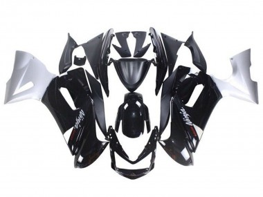 Shop 2006-2008 Kawasaki Ninja 650 EX650 Motorcycle Fairings - Glossy Black White