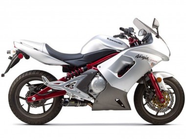 Shop 2006-2008 Kawasaki Ninja 650 EX650 Motorcycle Fairings - Silver Black Red