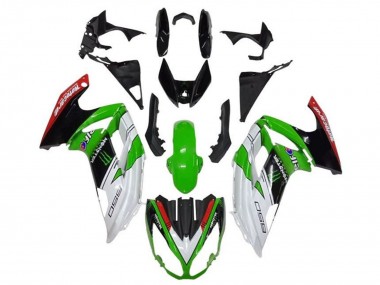 Shop 2012-2016 Kawasaki Ninja 650 EX650 Motorcycle Fairings - White Green Black Red Monster