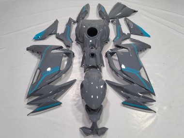 Shop 2020-2024 Kawasaki Ninja 650 EX650 Motorcycle Fairings - Grey Blue