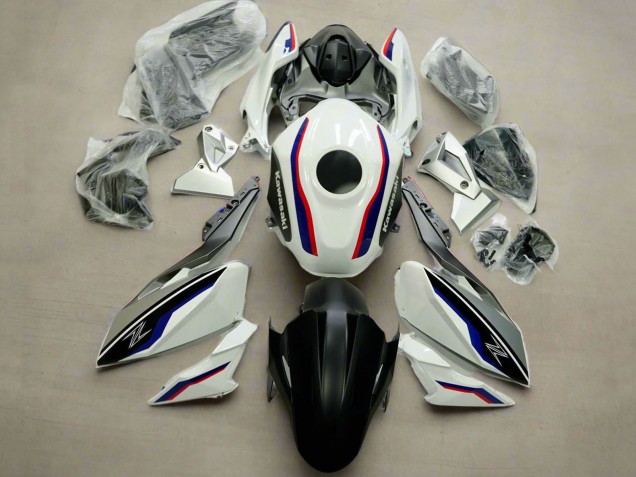 2018-2024 Kawasaki Z400 Motorcycle Fairings - Yellow Matte Black