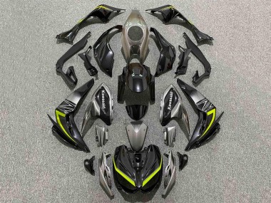 Shop 2014-2019 Kawasaki Z1000 Motorcycle Fairings - Black Grey Yellow