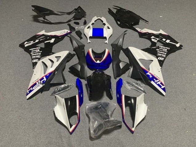 2009-2014 BMW S1000RR Motorcycle Fairing Kits - White Red Blue Glossy Black HP