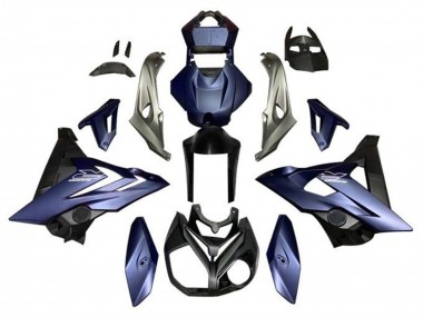 Shop 2015-2016 BMW S1000RR Motorcycle Fairings - Silver Matte Blue Matte Black