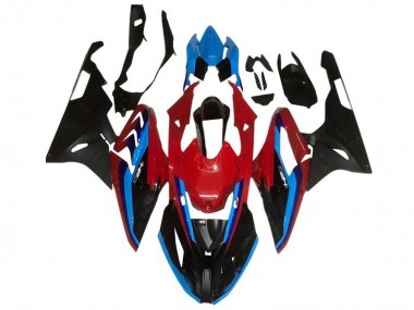 Shop 2015-2016 BMW S1000RR Motorcycle Fairings - Red Blue Black Stripe
