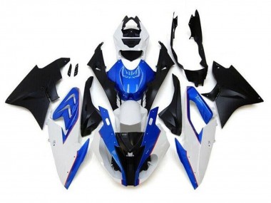 Shop 2017-2018 BMW S1000RR Motorcycle Fairings - White Blue Matte Black