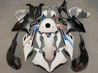 Shop 2019-2022 BMW S1000RR Motorcycle Fairings - Glossy White Matte Black Blue