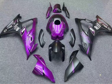 Shop 2019-2022 BMW S1000RR Motorcycle Fairings - Matte Black Purple
