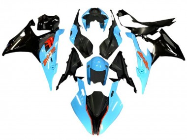 Shop 2019-2022 BMW S1000RR Motorcycle Fairings - Light Blue Black Red