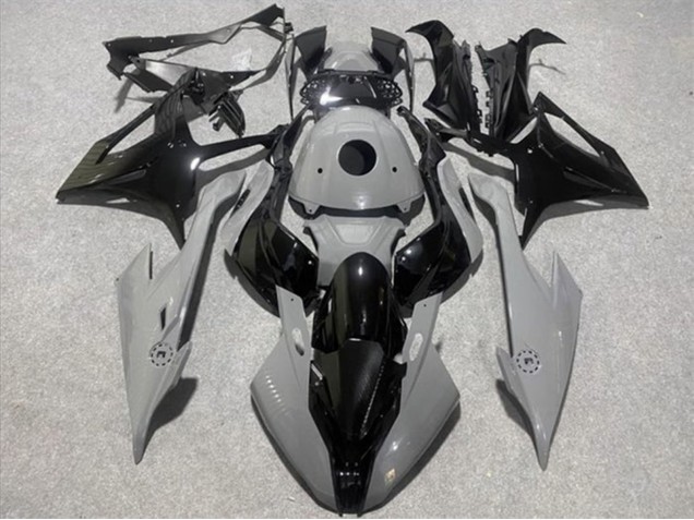 2019-2022 BMW S1000RR Motorcycle Fairings - Grey Black
