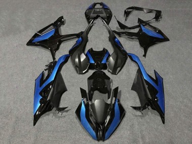 Shop 2019-2022 BMW S1000RR Motorcycle Fairings - Black Metallic Blue