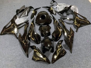 Shop 2019-2022 BMW S1000RR Motorcycle Fairings - Black Gold
