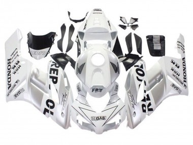 Shop 2004-2005 Honda CBR1000RR Motorcycle Fairings - White Silver Black Repsol
