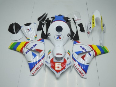 Shop 2008-2011 Honda CBR1000RR Motorcycle Fairings - White Blue Red Valvoline Color Wheel