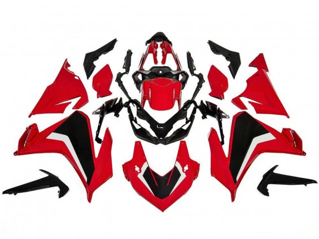 2019-2021 Honda CBR500R Bike Fairings - Red White Black