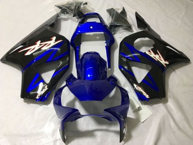 Shop 2002-2003 Honda CBR900RR 954 Motorcycle Fairings - Blue Glossy Black