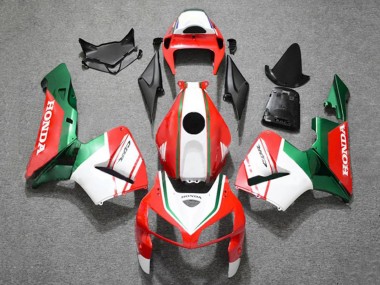 Shop 2005-2006 Honda CBR600RR Motorcycle Fairings - Matte Red White Green
