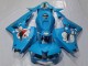 2013-2026 Honda CBR600RR Motorcycle Fairings - Light Blue Doraemon