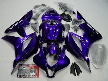 Shop 2007-2008 Honda CBR600RR Bike Fairings - Blue Glossy Black