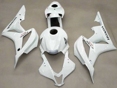 Shop 2007-2008 Honda CBR600RR Motorcycle Fairing - White