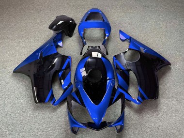 Shop 2001-2003 Honda CBR600 F4i Motorcycle Fairings - Blue Glossy Black