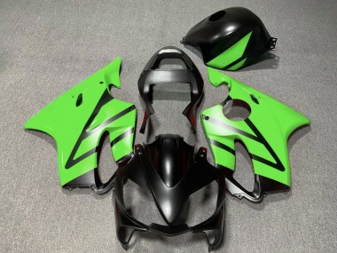 Shop 2001-2003 Honda CBR600 F4i Motorcycle Fairings - Green Matte Black