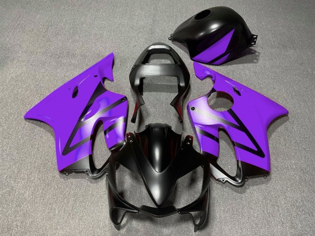 2001-2003 Honda CBR600 F4i Motorcycle Fairings - Purple Matte Black