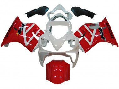 Shop 2001-2003 Honda CBR600 F4i Motorcycle Fairing - White Red
