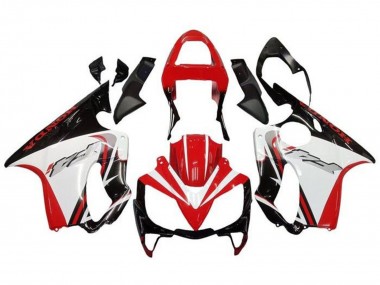 Shop 2001-2003 Honda CBR600 F4i Motorcycle Fairings - White Red Glossy Black