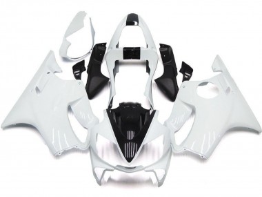 Shop 2001-2003 Honda CBR600 F4i Motorcycle Fairings - White Black