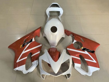 Shop 2001-2003 Honda CBR600 F4i Motorcycle Fairings - White Orange