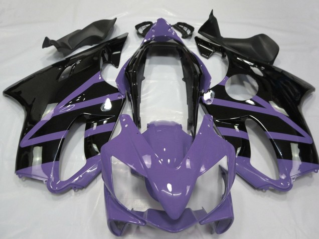 2004-2007 Honda CBR600 F4i Motorcycle Fairings - Light Purple Glossy Black