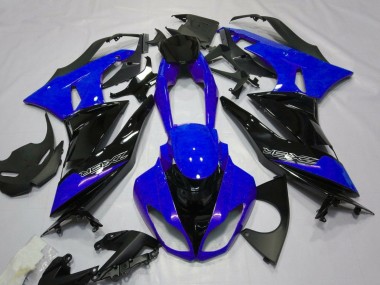 Shop 2007-2008 Kawasaki ZX6R Motorcycle Fairings - Blue Black White