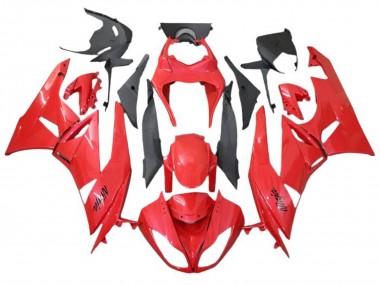 Shop 2009-2012 Kawasaki ZX6R Motorcycle Fairings - Red