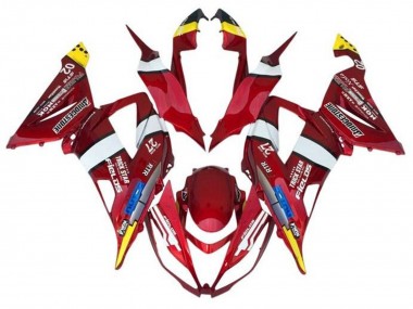 Shop 2013-2018 Kawasaki ZX6R Motorcycle Fairings - Red Yellow White Blue