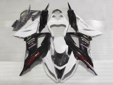 Shop 2013-2018 Kawasaki ZX6R Motorcycle Fairings - White Black Red RSS