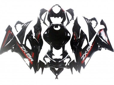 Shop 2019-2022 Kawasaki ZX6R Motorcycle Fairings - Glossy Black Red